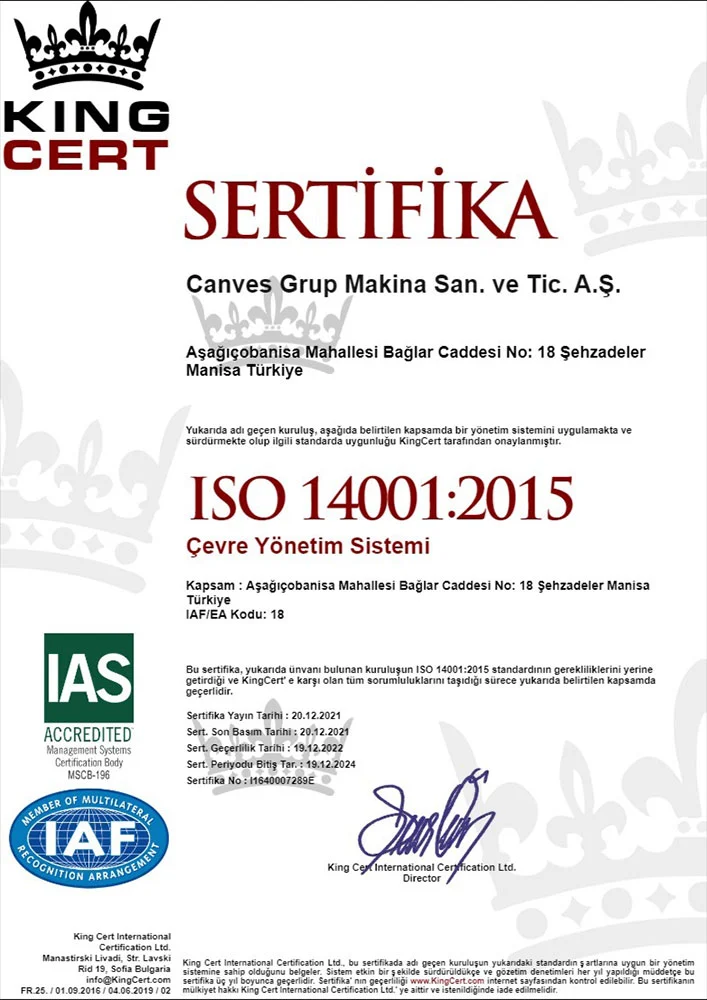 CE Certificate