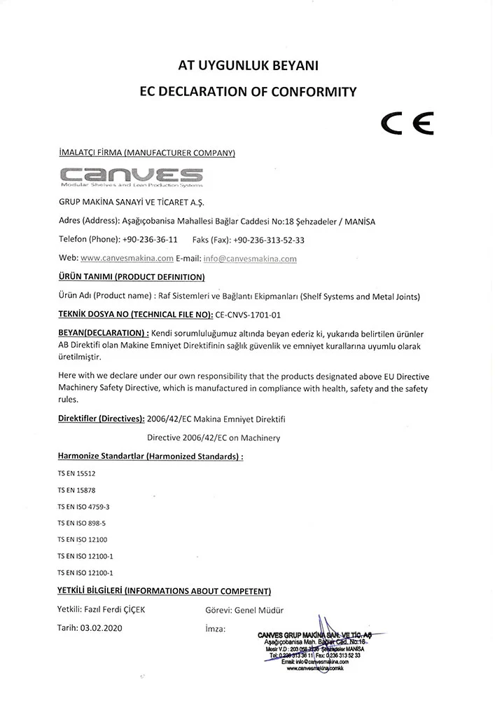 ISO 14001 Certificate